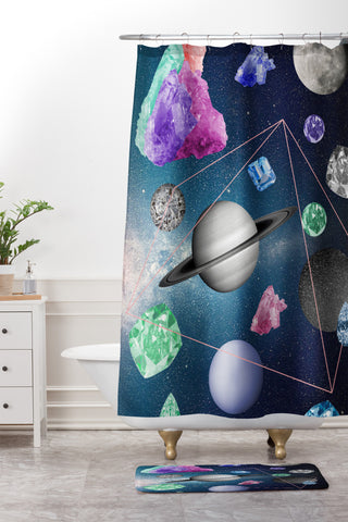 Ceren Kilic In The Sky Shower Curtain And Mat