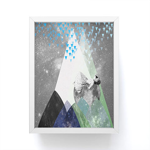 Ceren Kilic Rain I Framed Mini Art Print