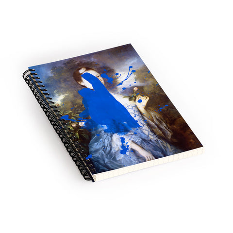 Chad Wys Blue Bomb Spiral Notebook