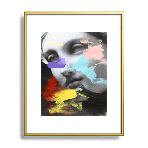 Chad Wys Composition 458 Metal Framed Art Print