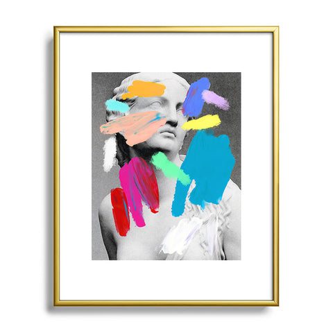 Chad Wys Composition 721 Metal Framed Art Print