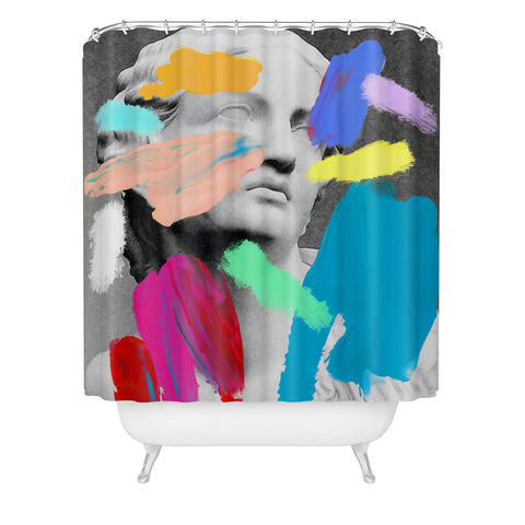 Chad Wys Composition 721 Shower Curtain