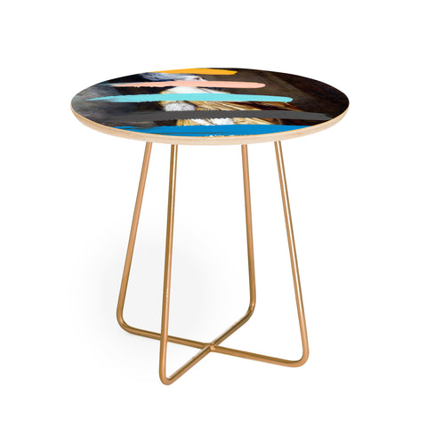 Chad Wys Composition 736 Round Side Table