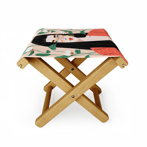 Charly Clements Bloom Folding Stool