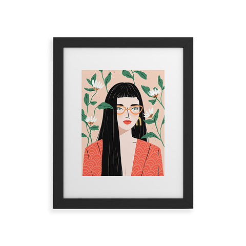 Charly Clements Bloom Framed Art Print