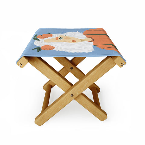Charly Clements Clementine Girl Folding Stool