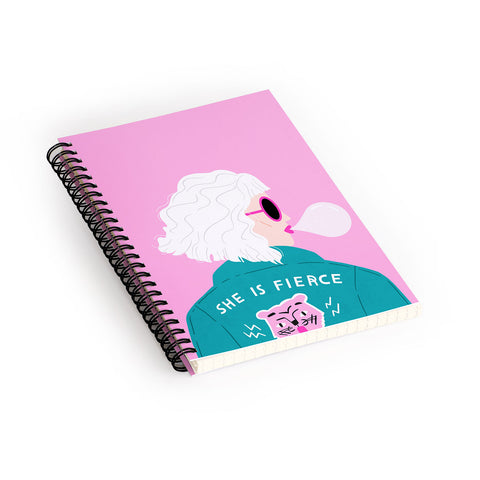 Charly Clements Disco Diva Spiral Notebook