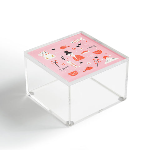 Charly Clements Dreaming of Japan Pattern Acrylic Box