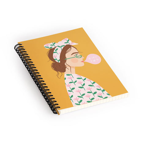 Charly Clements Girl Power I Spiral Notebook