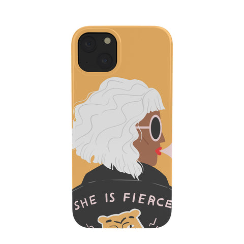 Charly Clements She Is Fierce Phone Case
