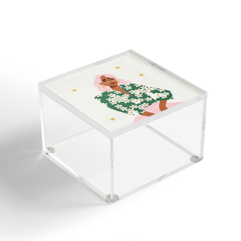 Charly Clements Strike a Pose Pink and Green Palette Acrylic Box
