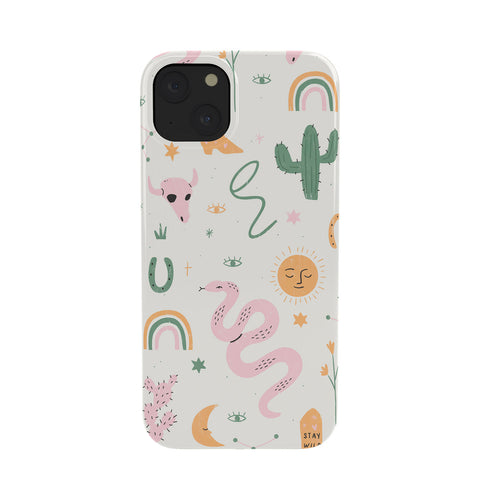Charly Clements Wild West Pattern Phone Case