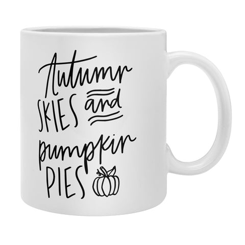 Chelcey Tate Autumn Skies And Pumpkin Pies Coffee Mug