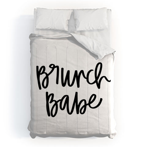 Chelcey Tate Brunch Babe BW Comforter