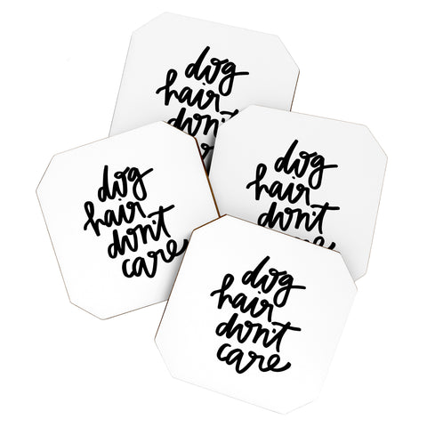 Chelcey Tate Dog Hair Dont Care Coaster Set