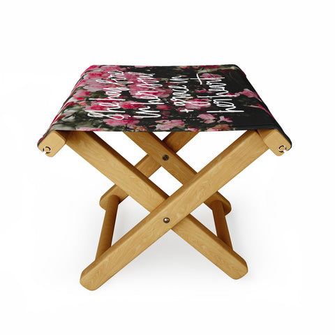 Chelcey Tate Grace In Her Heart Floral Folding Stool
