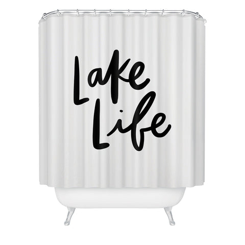 Chelcey Tate Lake Life Shower Curtain