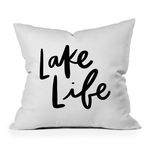 Chelcey Tate Lake Life Throw Pillow