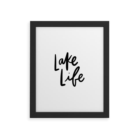 Chelcey Tate Lake Life Framed Art Print