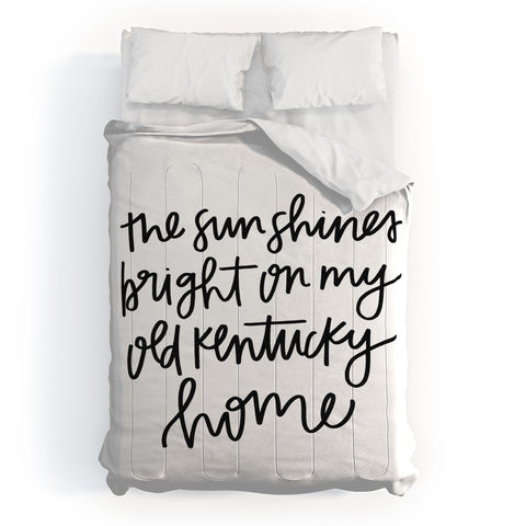 Chelcey Tate My Old Kentucky Home Comforter