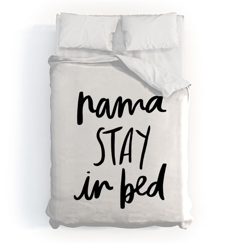 Chelcey Tate NamaSTAY In Bed Duvet Cover