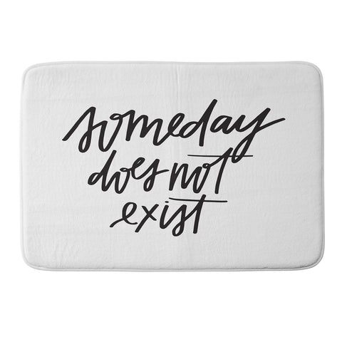 Chelcey Tate Someday Does Not Exist Memory Foam Bath Mat