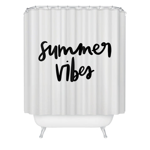 Chelcey Tate Summer Vibes Shower Curtain