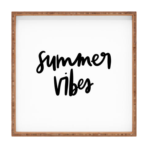 Chelcey Tate Summer Vibes Square Tray