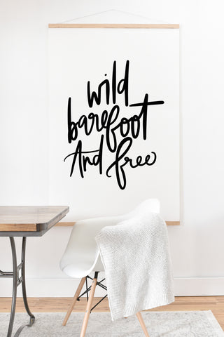Chelcey Tate Wild Barefoot And Free Art Print And Hanger