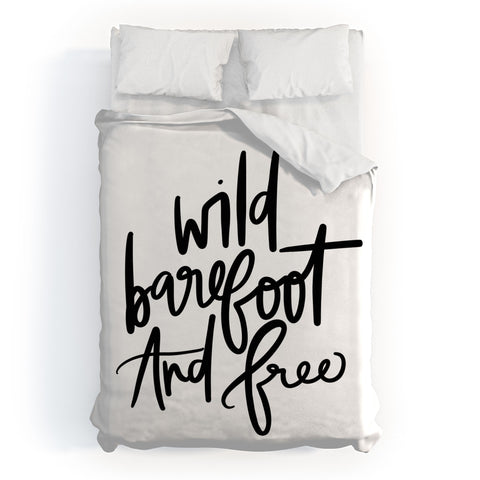 Chelcey Tate Wild Barefoot And Free Duvet Cover