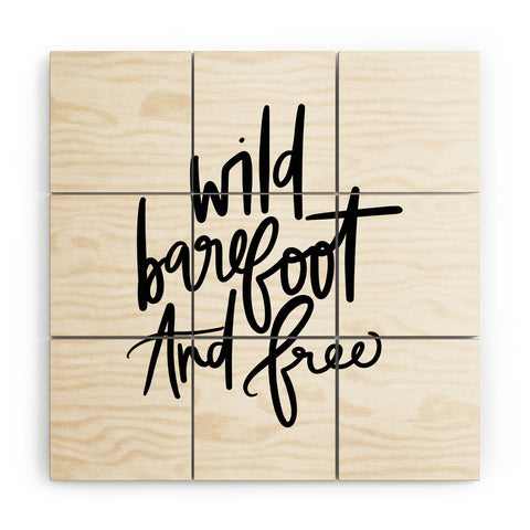 Chelcey Tate Wild Barefoot And Free Wood Wall Mural
