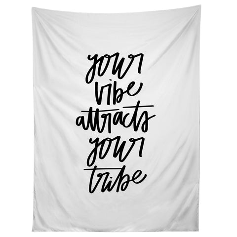 Chelcey Tate Your Vibe Attracts Your Tribe Tapestry