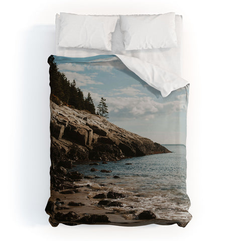 Chelsea Victoria A Day In Maine Duvet Cover