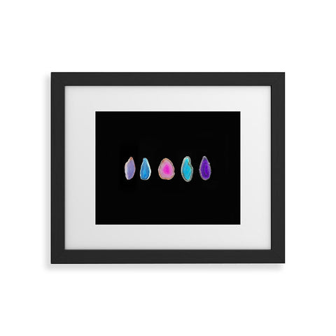 Chelsea Victoria Agate Collection Framed Art Print