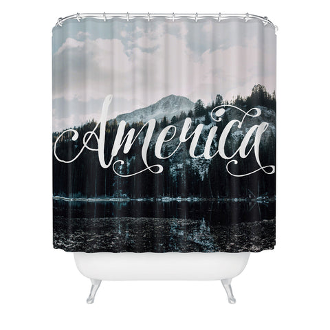Chelsea Victoria American Beauty Shower Curtain