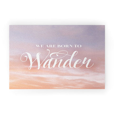 Chelsea Victoria Born to Wander Welcome Mat