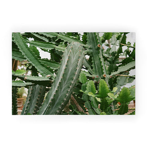 Chelsea Victoria Botanical Cactus Welcome Mat