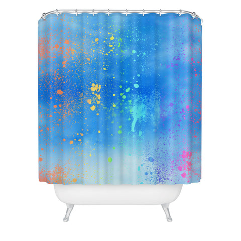 Chelsea Victoria Color Confetti Shower Curtain