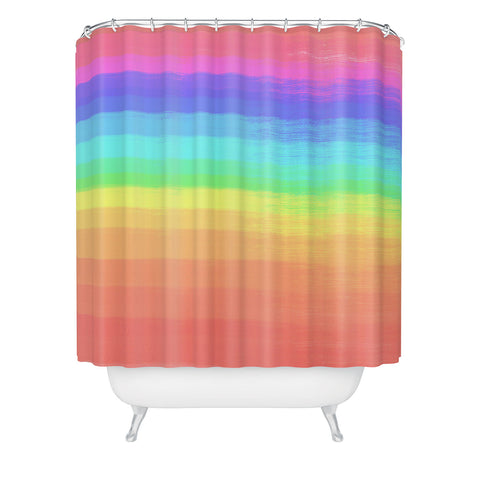 Chelsea Victoria Colorful Shower Curtain
