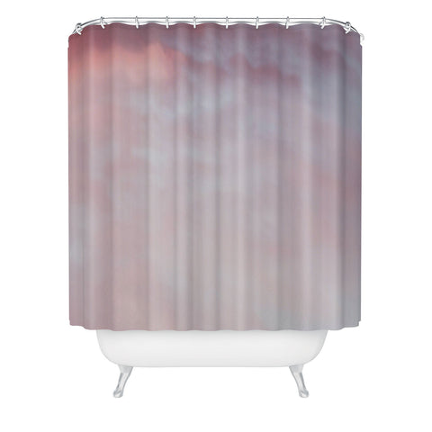 Chelsea Victoria Cotton Candy Sunset Shower Curtain