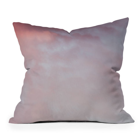 Chelsea Victoria Cotton Candy Sunset Throw Pillow