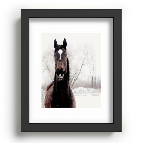 Chelsea Victoria Dark Horse Recessed Framing Rectangle