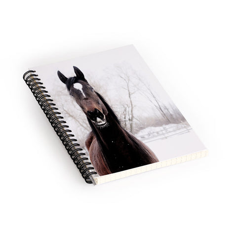Chelsea Victoria Dark Horse Spiral Notebook