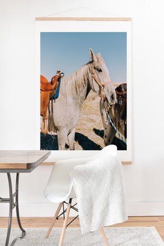 Chelsea Victoria Desert Horse Art Print And Hanger