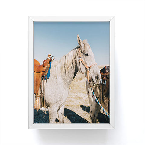 Chelsea Victoria Desert Horse Framed Mini Art Print