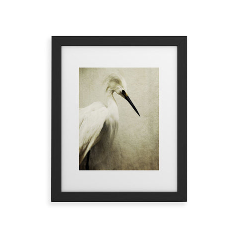 Chelsea Victoria Egret To See You Framed Art Print