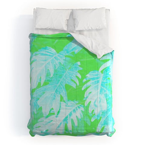Chelsea Victoria Electric Palm Paradise Comforter