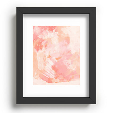 Chelsea Victoria Flamingo Watercolor Recessed Framing Rectangle
