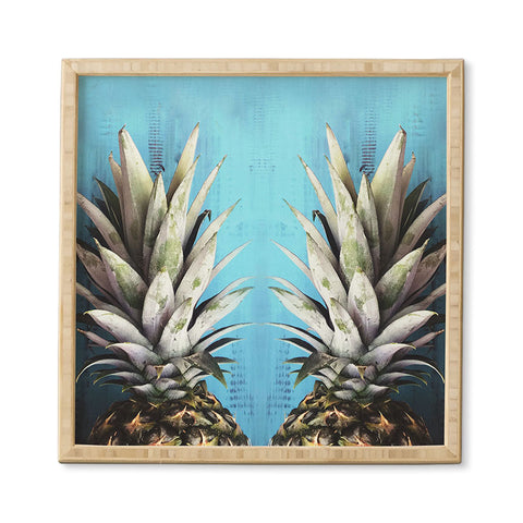 Chelsea Victoria How About Them Pineapples Framed Wall Art