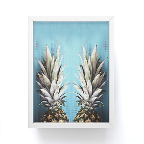 Chelsea Victoria How About Them Pineapples Framed Mini Art Print